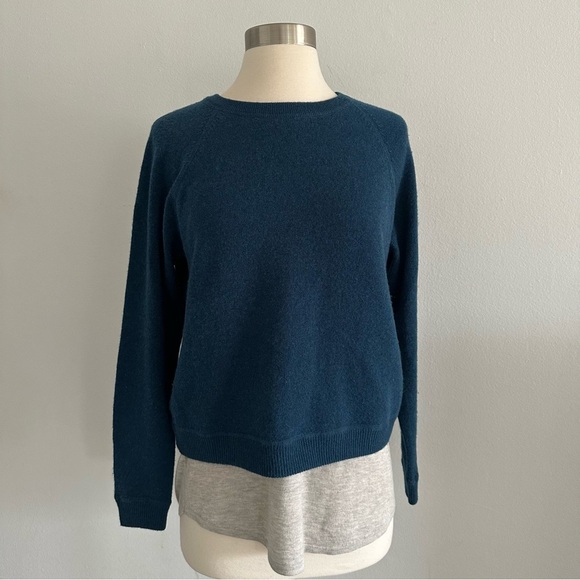 Kokun 100% Cashmere Double Sweater M - Picture 5 of 10